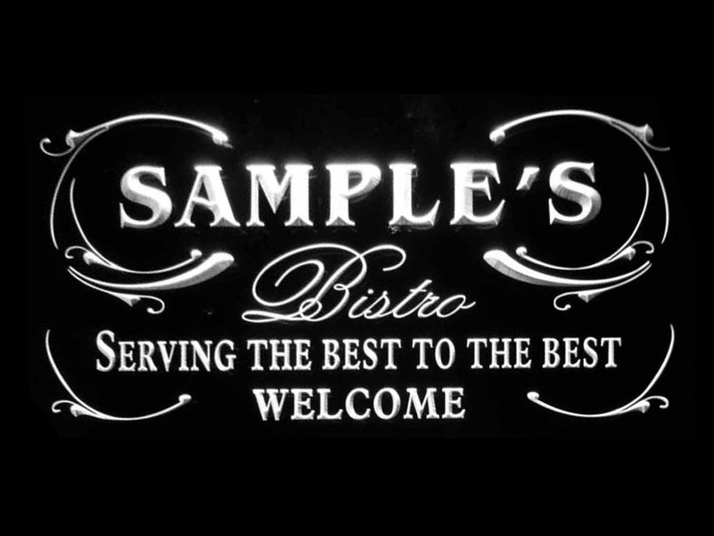 Personalized Best Bistro Custom Neon Light LED Neon Sign