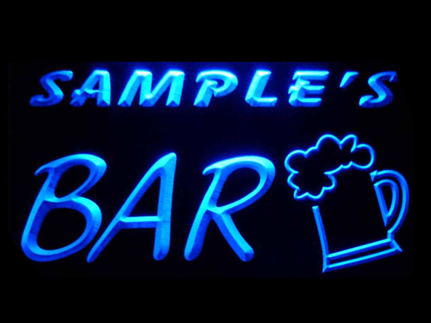 Personalized Home Brew Bar Beer Mug Glass Neon Light LED Neon Sign