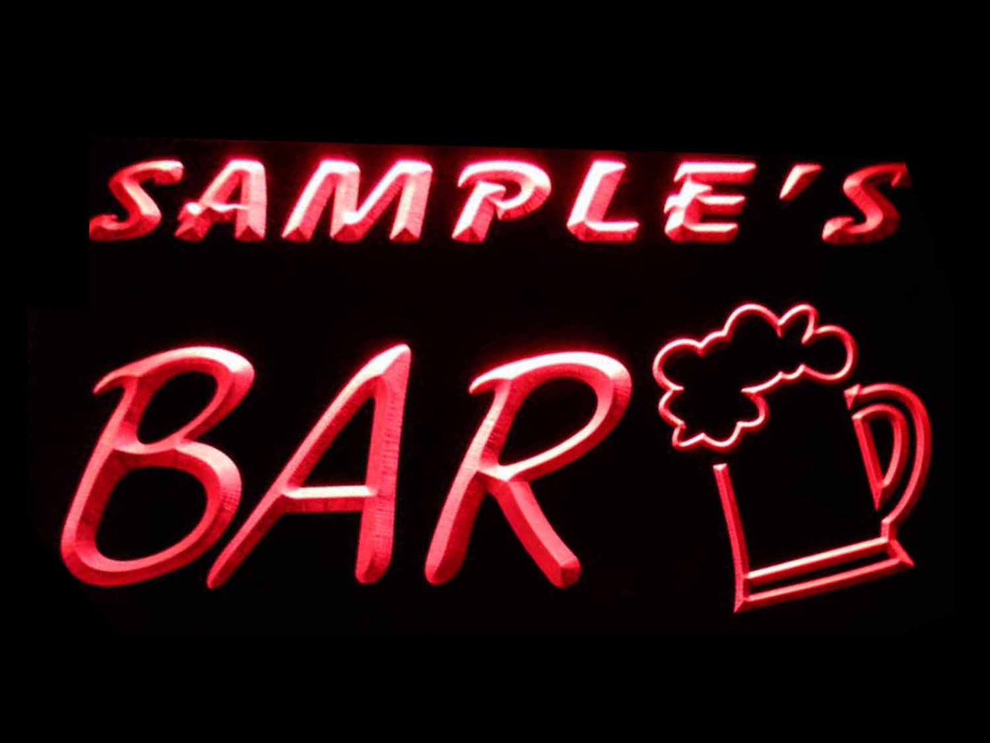 Personalized Home Brew Bar Beer Mug Glass Neon Light LED Neon Sign