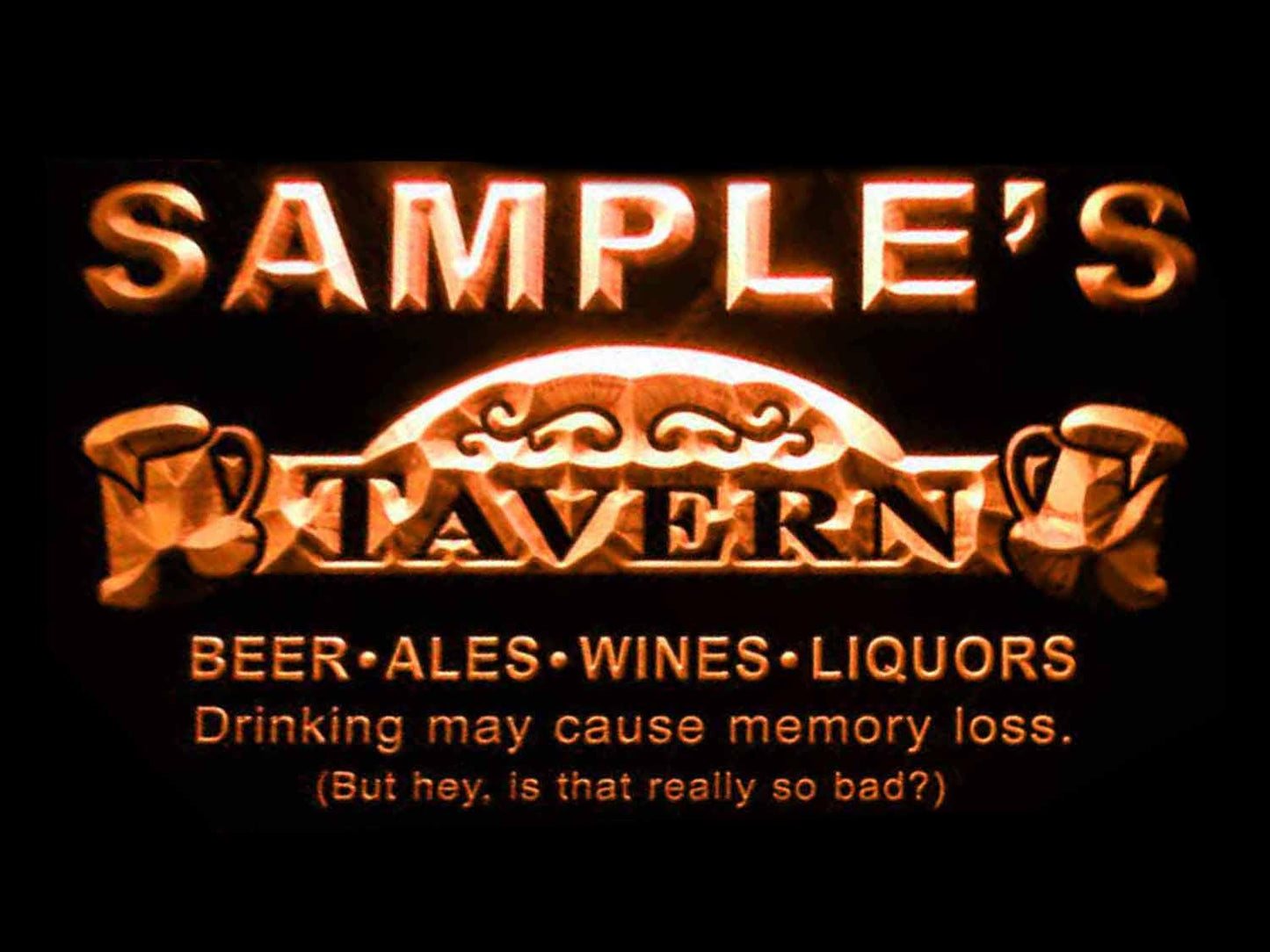 Personalized Tavern Man Cave Bar Beer Neon Light LED Neon Sign