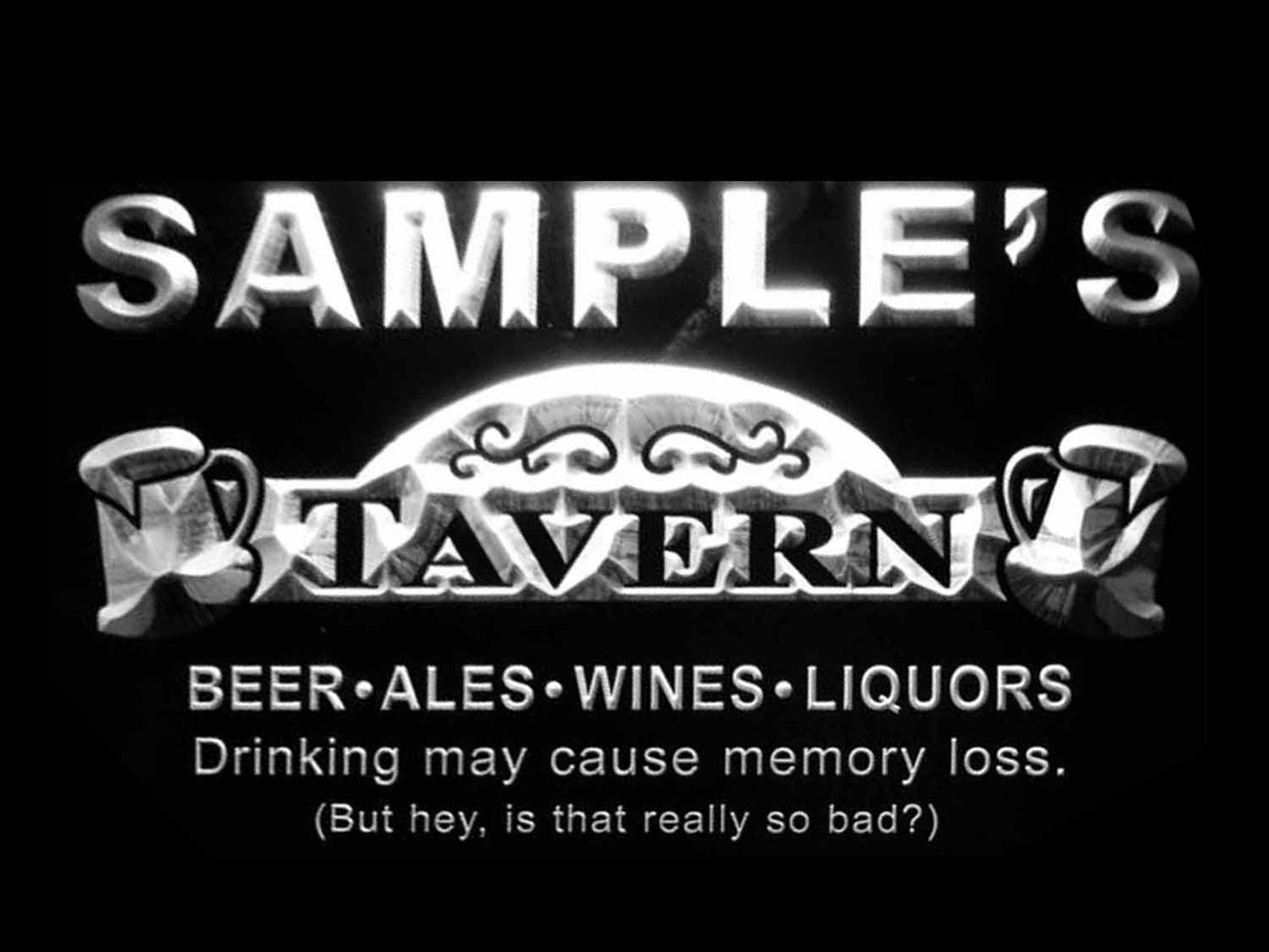 Personalized Tavern Man Cave Bar Beer Neon Light LED Neon Sign