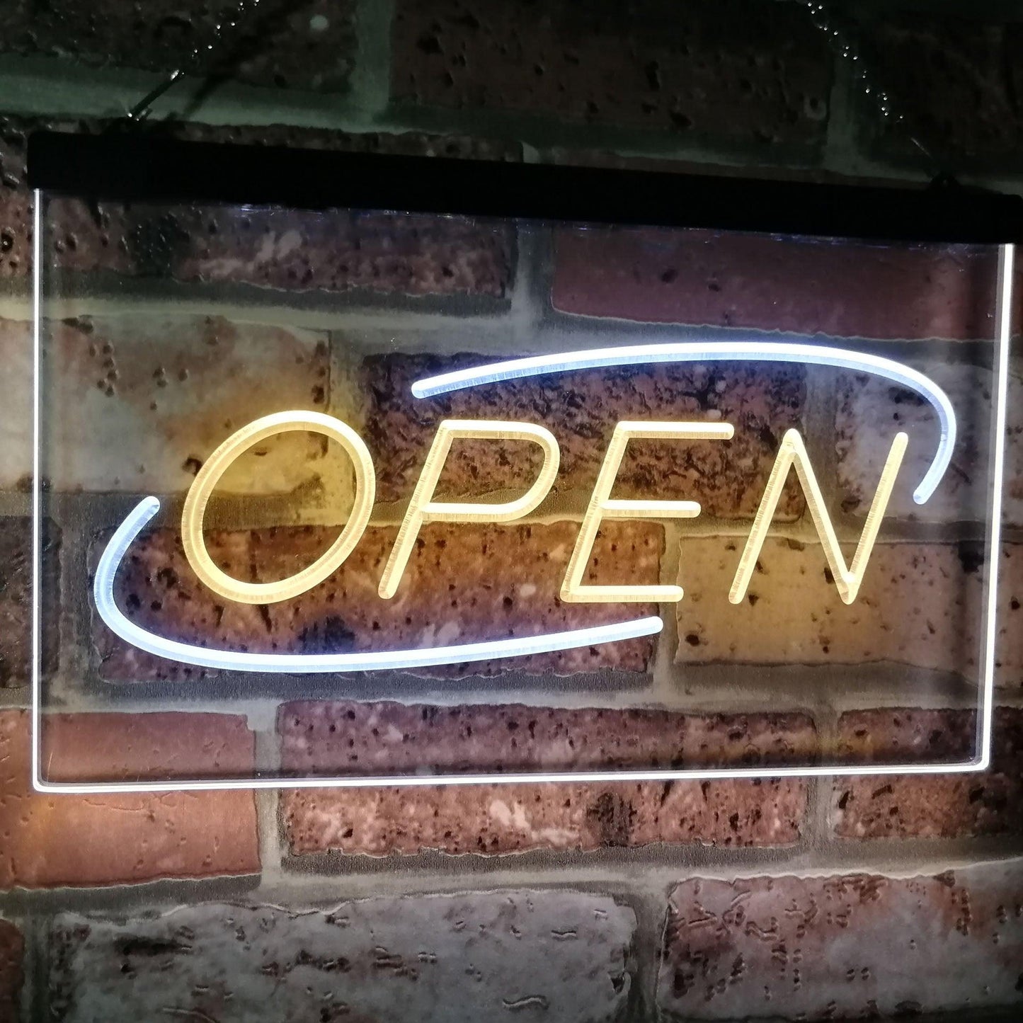 Open LED Neon Sign Dual-color LED Neon Sign