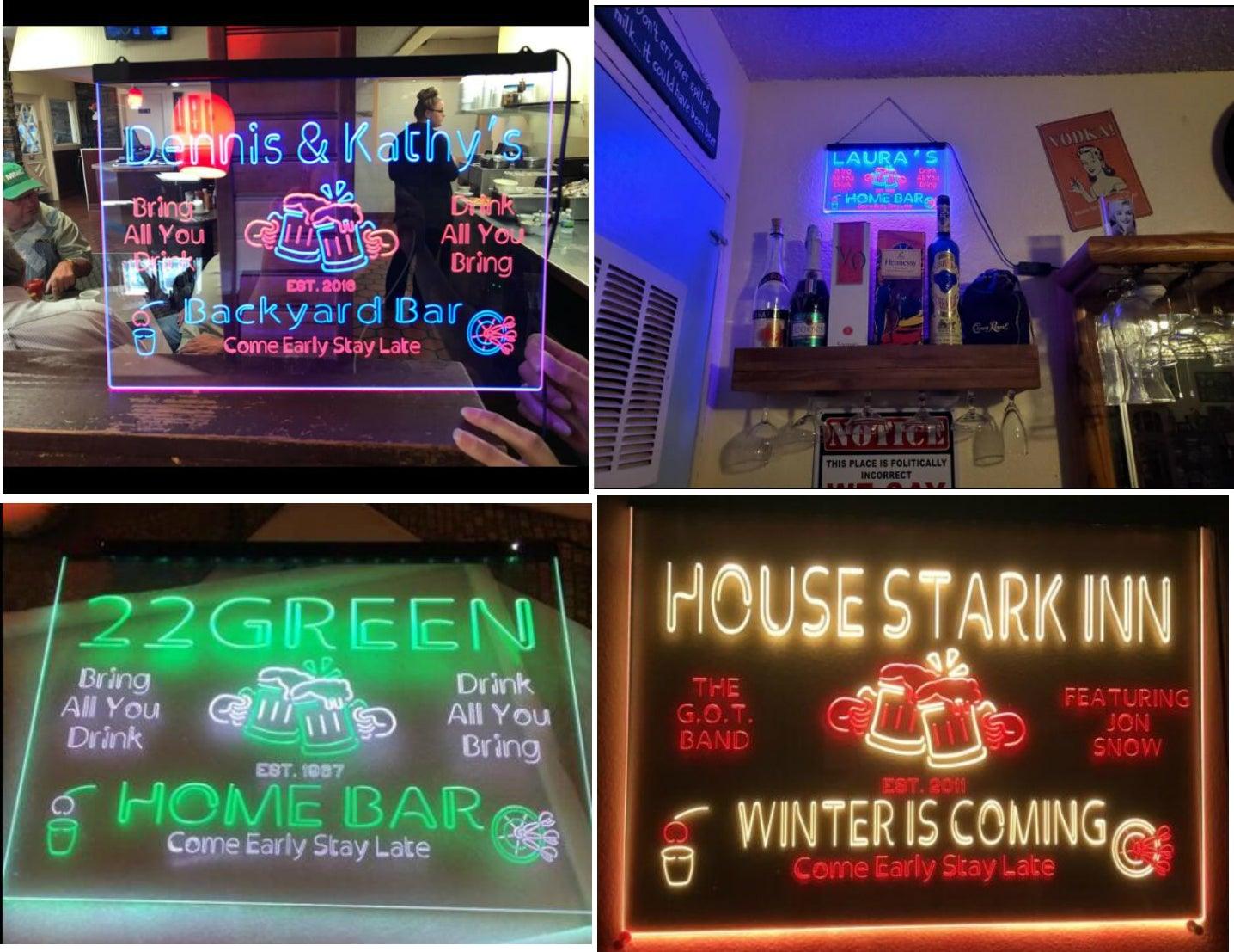 Air Conditioning Service Repairs Dual-color LED Neon Sign