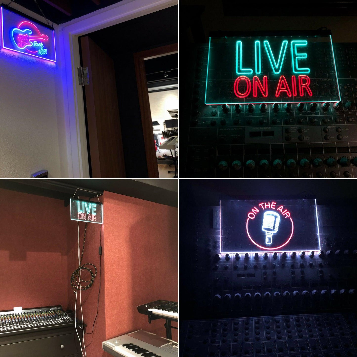 Air Conditioning Service Repairs Dual-color LED Neon Sign