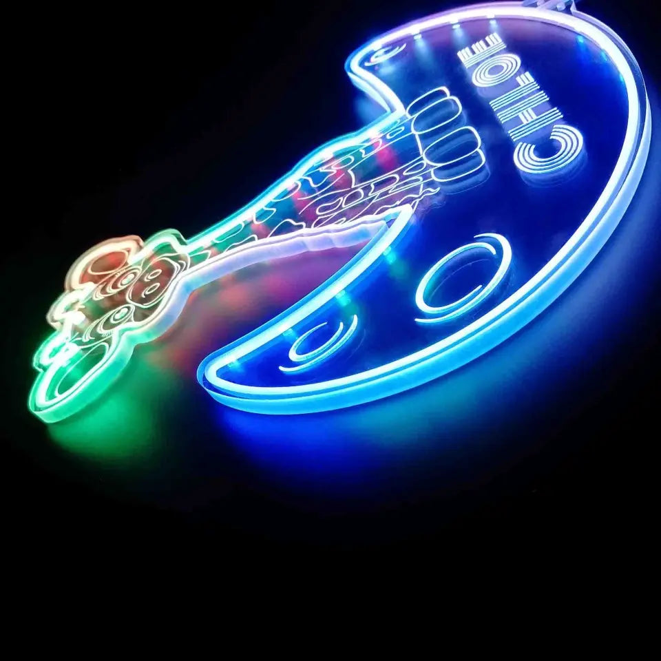 Personalized Giraffe RGB Dynamic Glam LED Sign