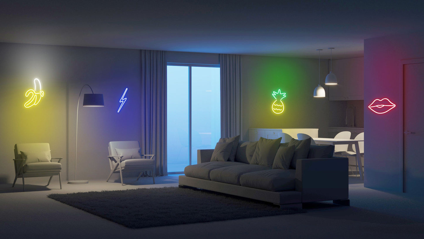 Light Blub Ultra-Bright LED Neon Sign
