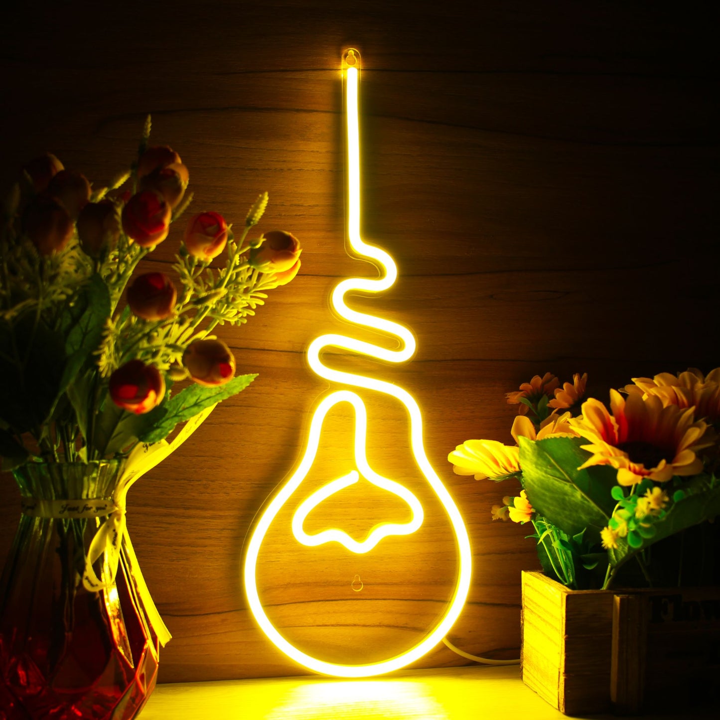 Light Bulb Ultra-Bright LED Neon Sign