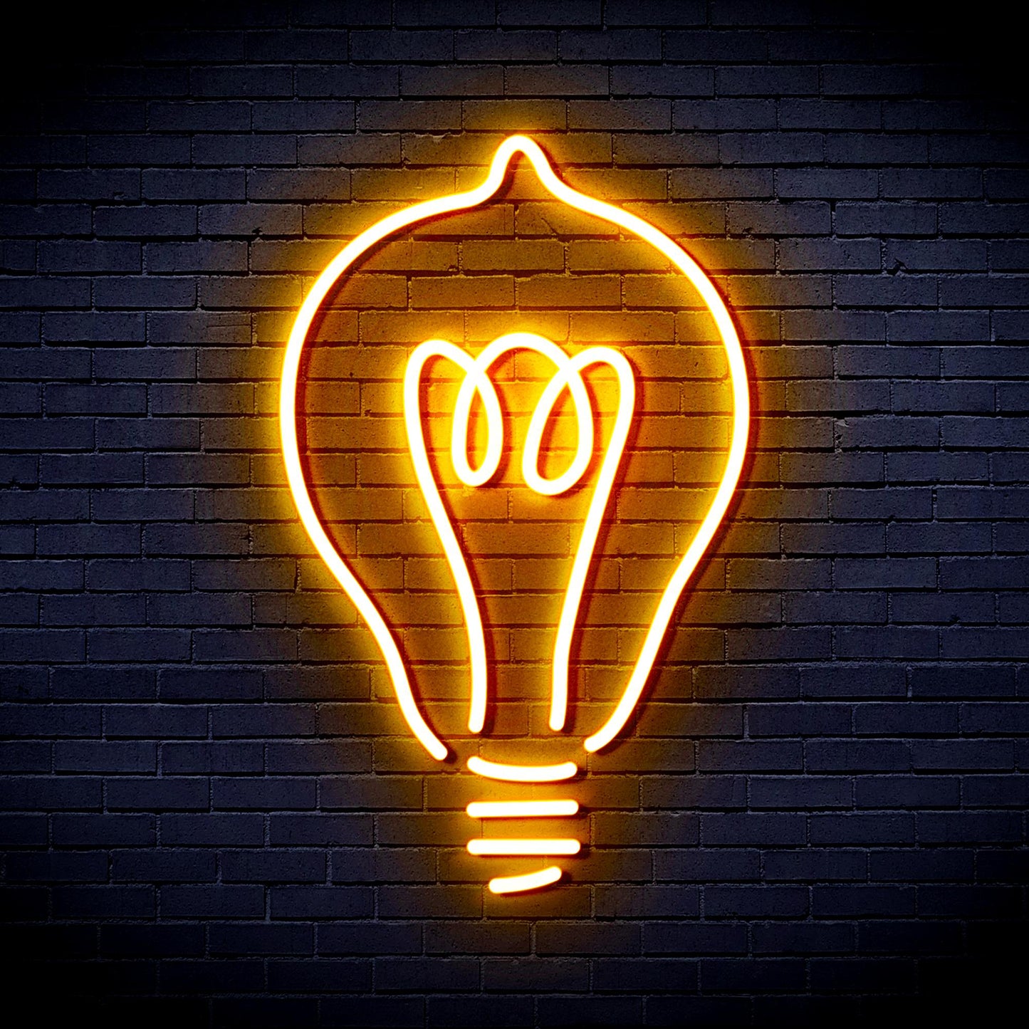 Light Blub Ultra-Bright LED Neon Sign