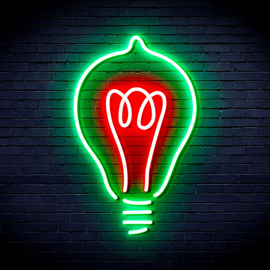 Light Blub Ultra-Bright LED Neon Sign