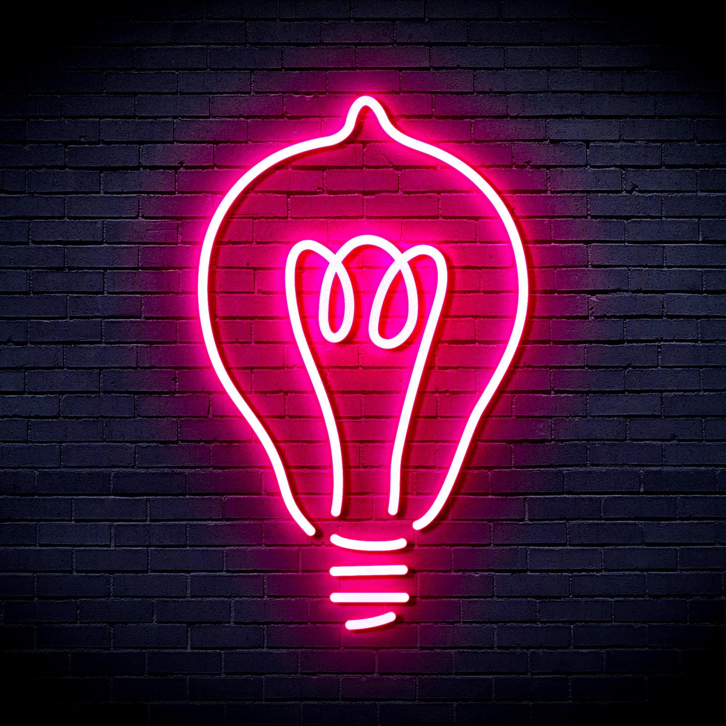 Light Blub Ultra-Bright LED Neon Sign