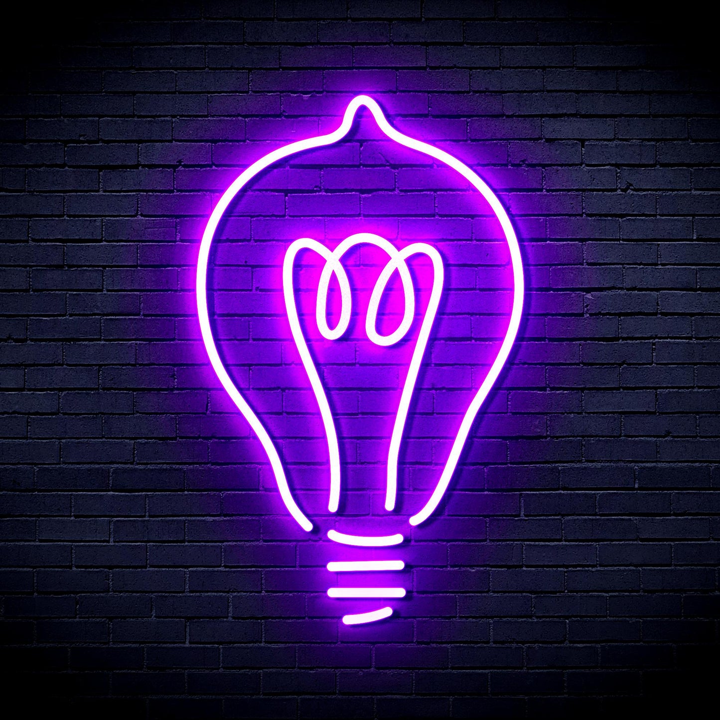 Light Blub Ultra-Bright LED Neon Sign