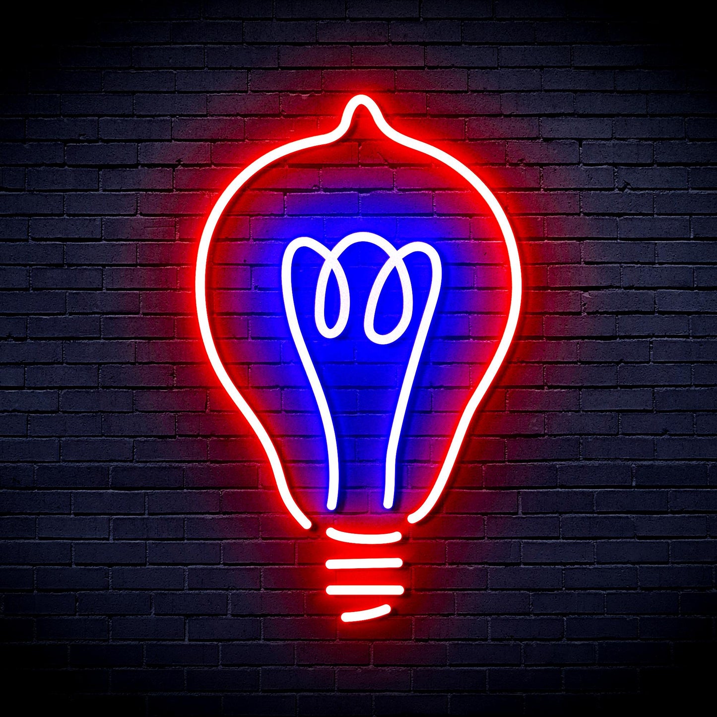 Light Blub Ultra-Bright LED Neon Sign