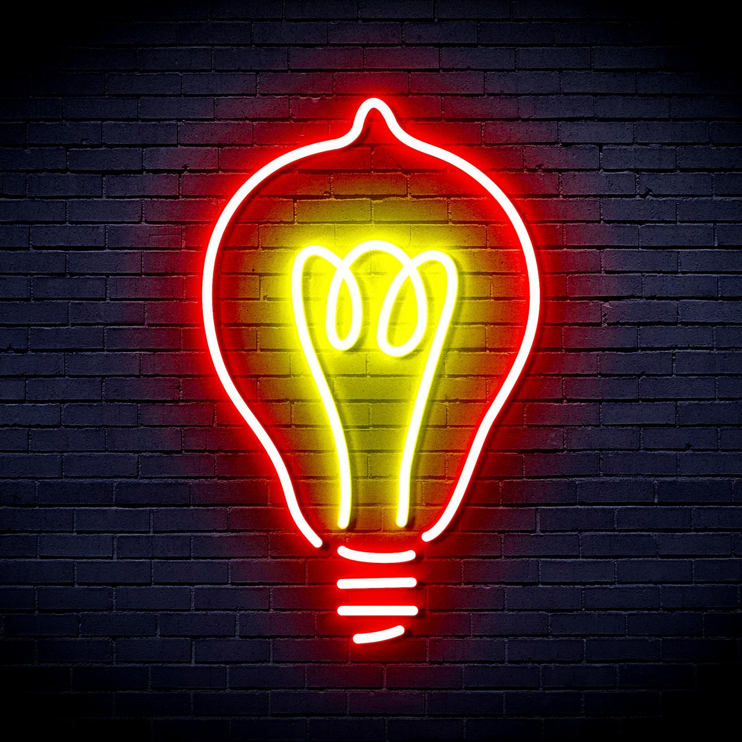 Light Blub Ultra-Bright LED Neon Sign