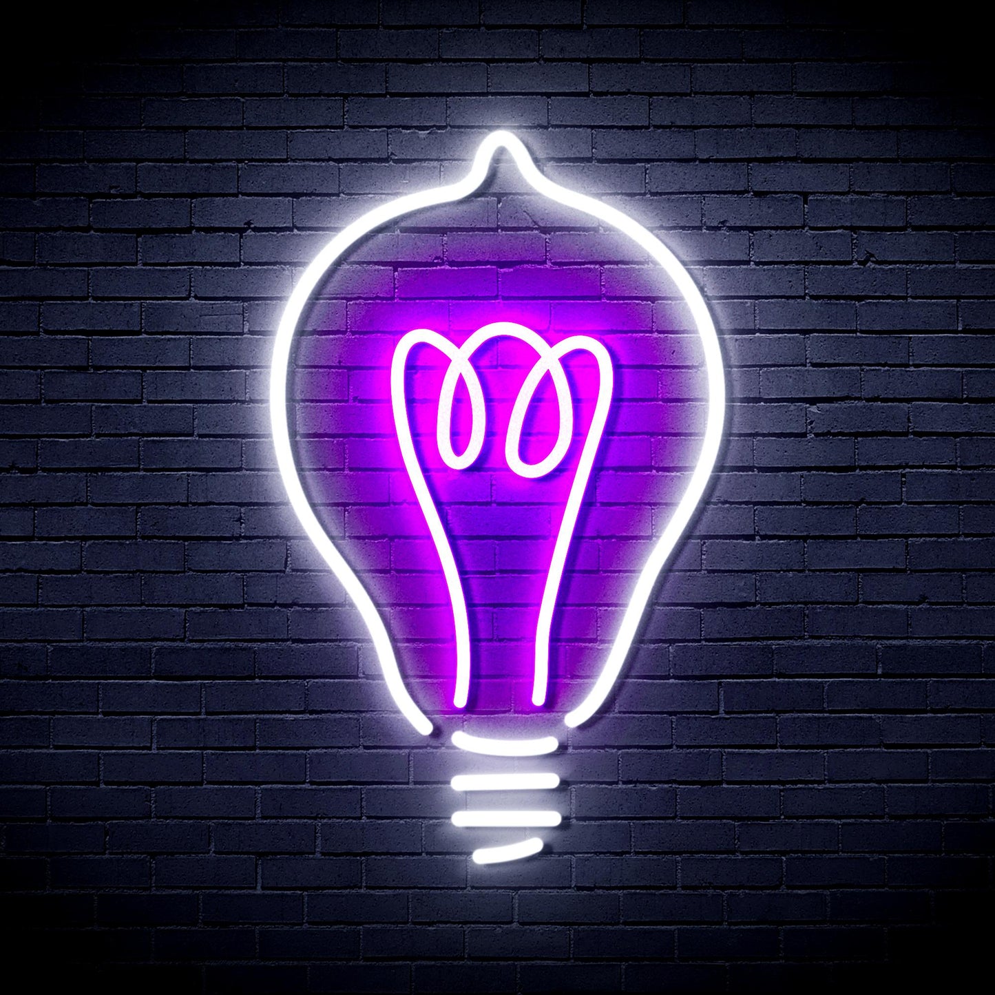 Light Blub Ultra-Bright LED Neon Sign