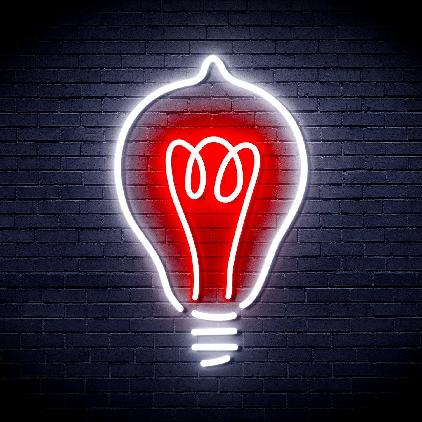Light Blub Ultra-Bright LED Neon Sign