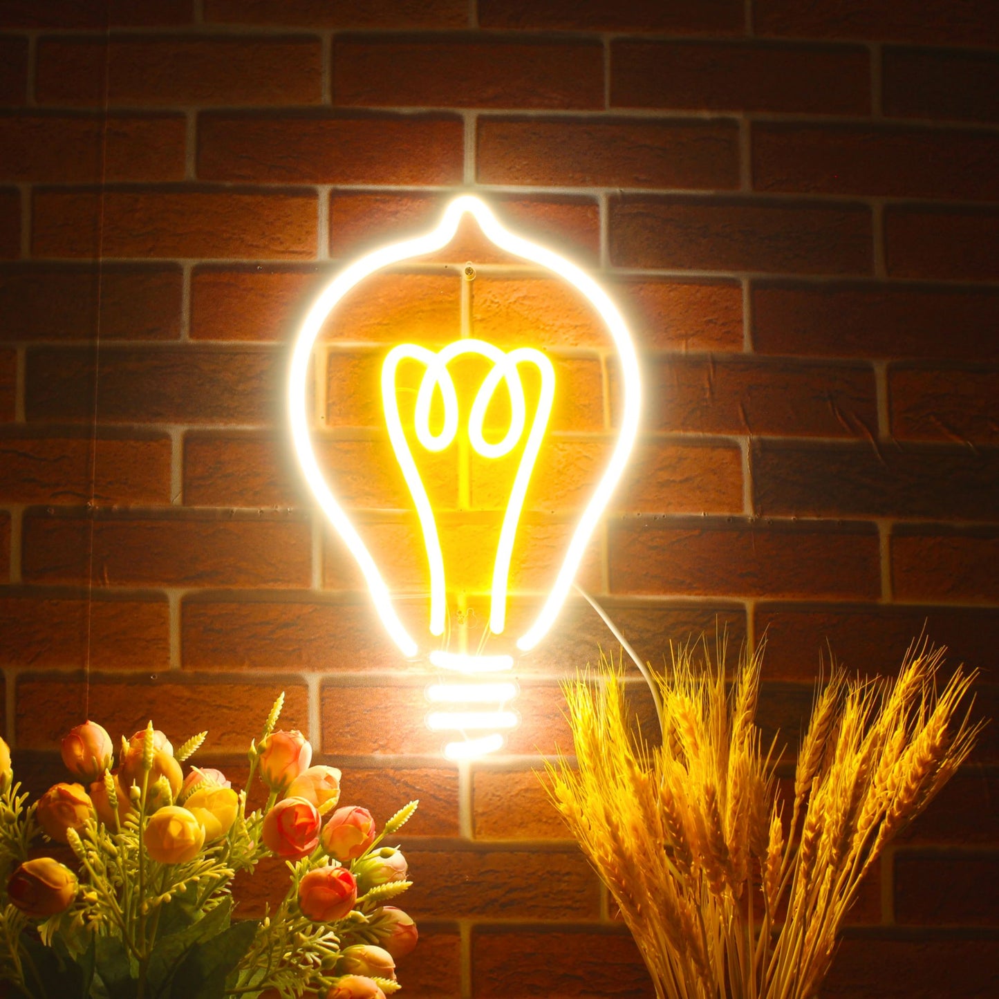 Light Blub Ultra-Bright LED Neon Sign