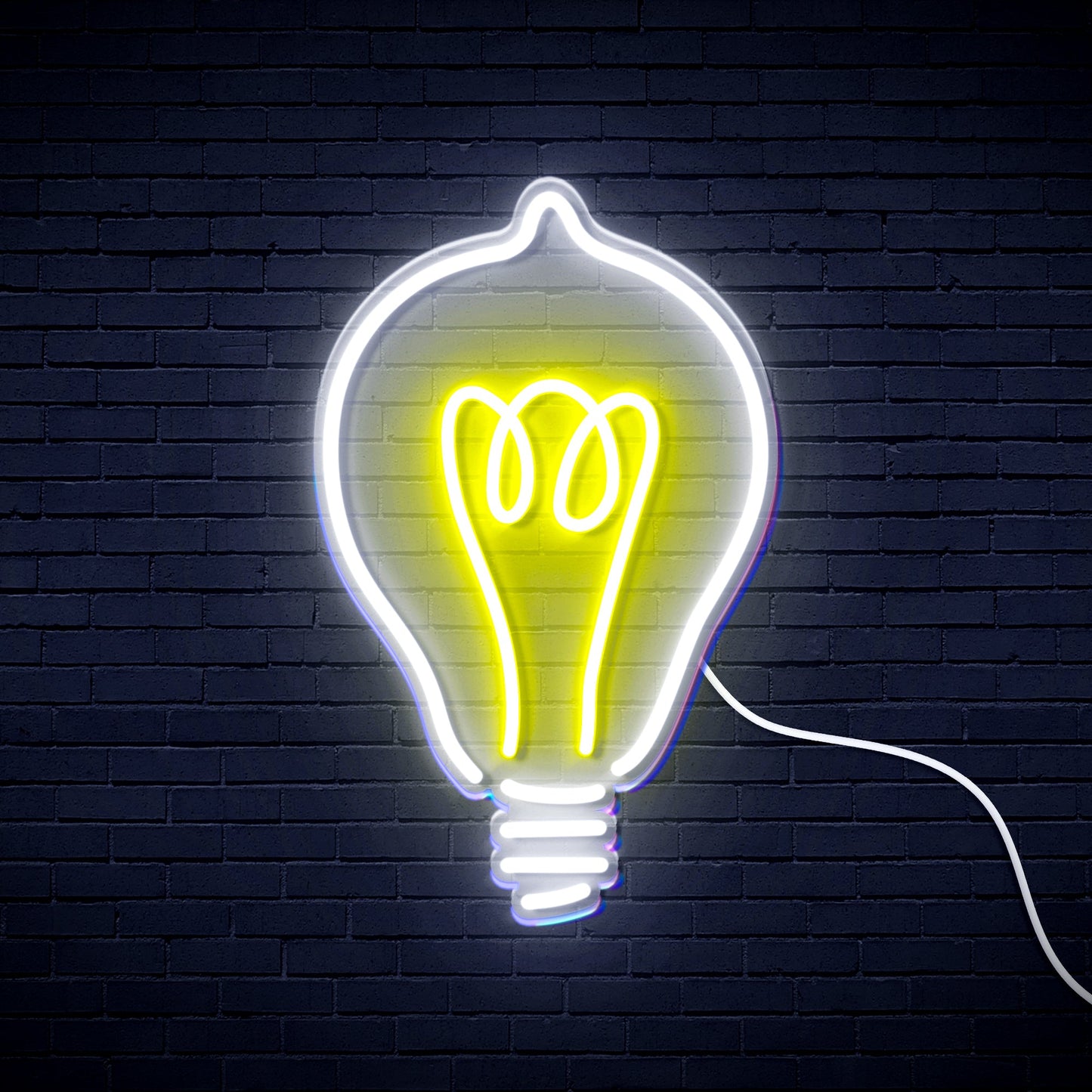 Light Blub Ultra-Bright LED Neon Sign