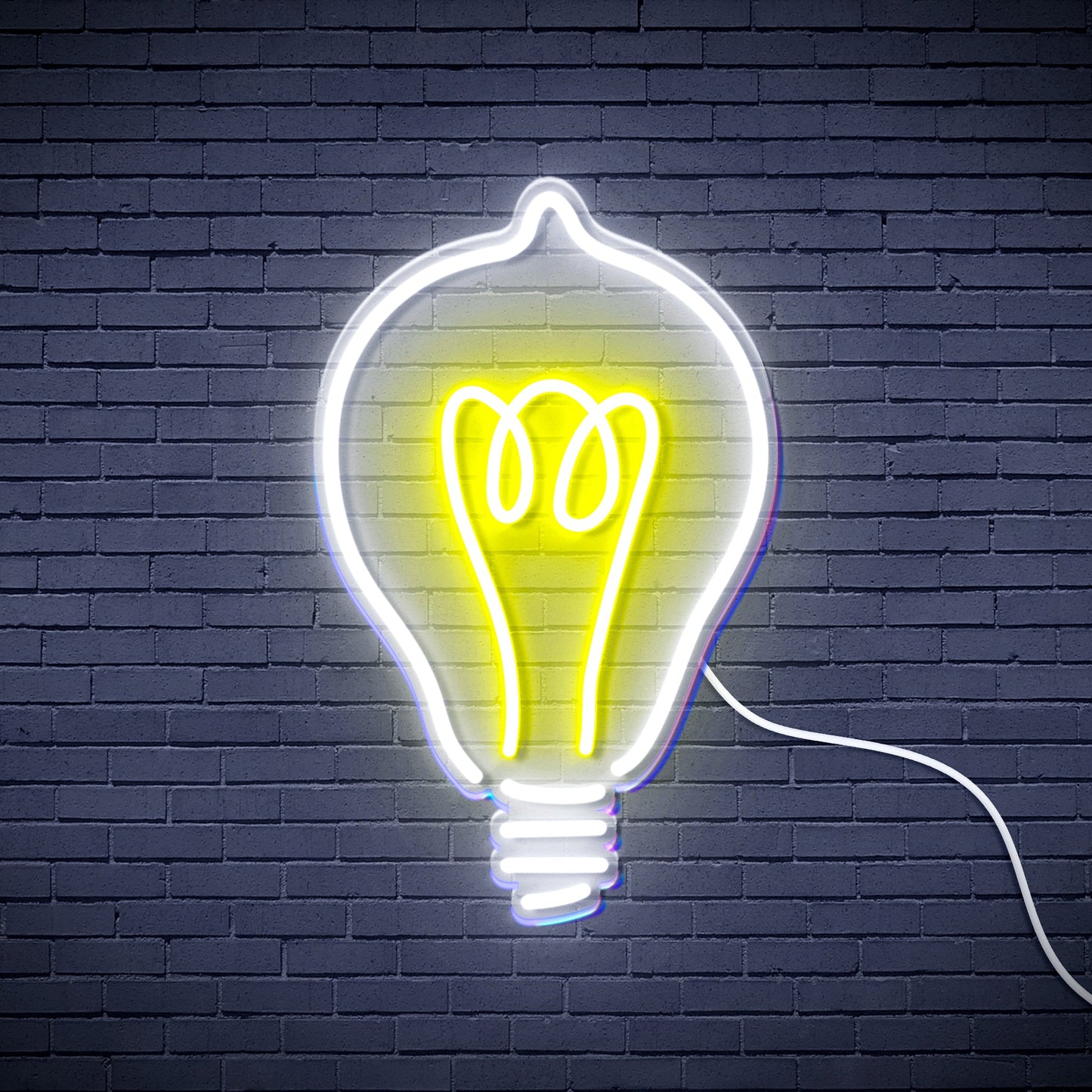 Light Blub Ultra-Bright LED Neon Sign
