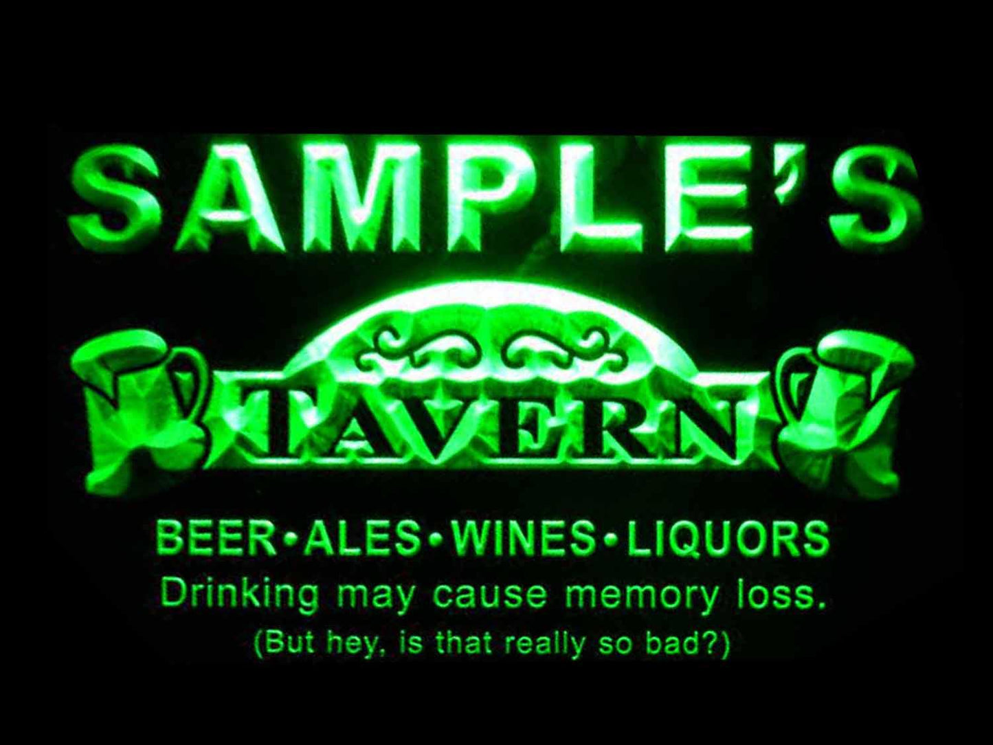 Personalized Tavern Man Cave Bar Beer Neon Light LED Neon Sign