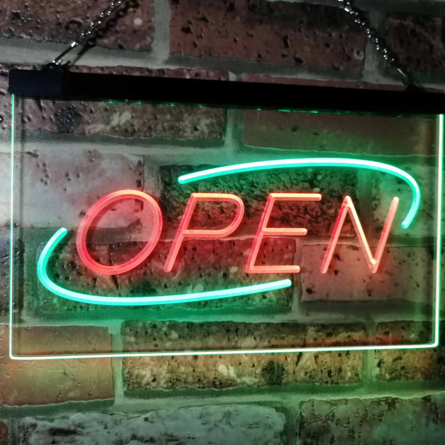 Open LED Neon Sign Dual-color LED Neon Sign