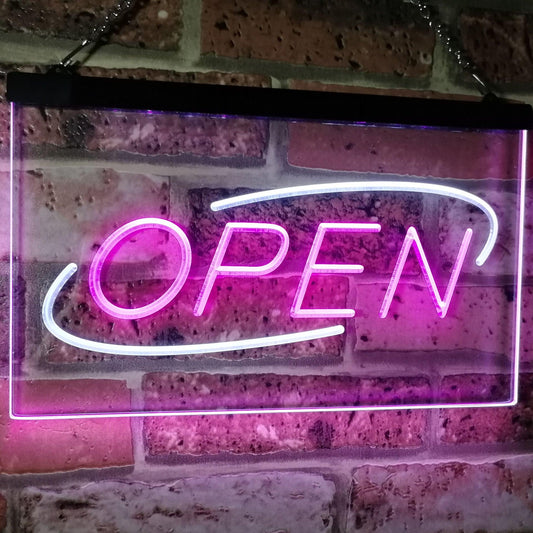 Open LED Neon Sign Dual-color LED Neon Sign